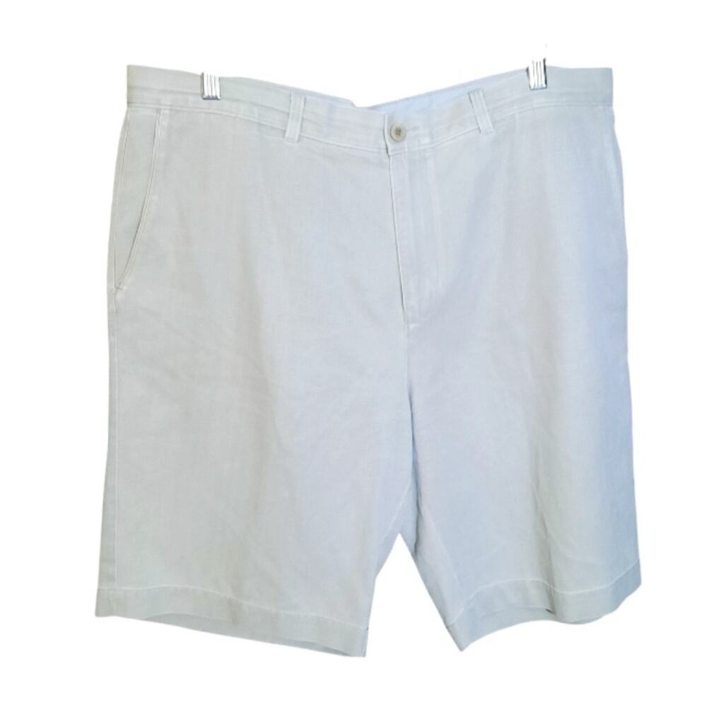 Tommy Bahama Mens Silk Cotton Blend Light Tan Island Shores Shorts Size 38